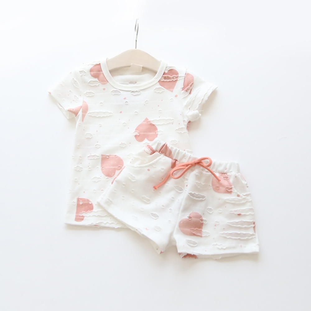 Ripped Hearts 2 pcs Outfit